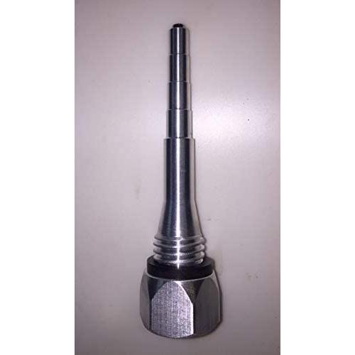 GenExhaust for Champion 3500/3400/3100/2800 Inverter Generator - Non-Anodized EASY USE MAGNETIC OIL DIPSTICK