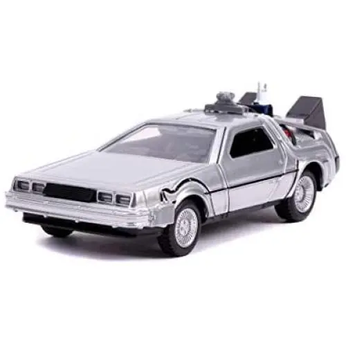 Jada Toys Back to The Future Part II 1:32 Time Machine Die-cast Car, Toys for Kids and Adults Jada Toys Back to The Future Part II 1:32 Time Machine Die-cast Car, Toys for Kids and Adults
