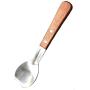 Ice Cream Metal Spade, LU2000 9 Inches Sweets Blade Scoop Wedding Buffet Cooking Tool for BBQ & Kitchen Cook Cake Scraper Stainless Spoon Shovel Large Ice Cream Scooper