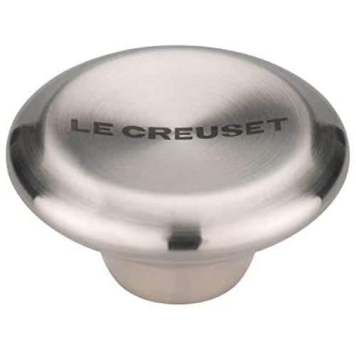 Le Creuset Deckelknopf-Ersatz für Bräter, Edelstahl, 57mm, 94034570000001