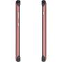 Ghostek Atomic Slim Galaxy S10 Plus Clear Case with Super Space Metal Bumper Design Tough Shockproof Heavy Duty Protection and Wireless Charging Compatible for 2019 Galaxy S10+ (6.4 Inch) - (Pink)