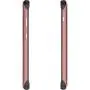 Ghostek Atomic Slim Galaxy S10 Plus Clear Case with Super Space Metal Bumper Design Tough Shockproof Heavy Duty Protection and Wireless Charging Compatible for 2019 Galaxy S10+ (6.4 Inch) - (Pink)