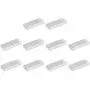uxcell 30x11x5mm Aluminum Heatsink Electronics Cooler for MOS IC Chip Silver 10 Pcs