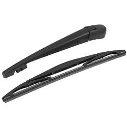 X AUTOHAUX Rear Windshield Wiper Blade Arm Set 305mm 12 Inch Fit for Honda CR-V 2017 2018 2019