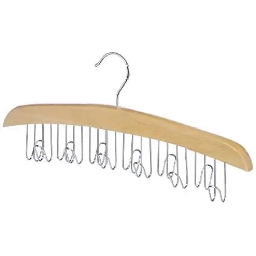 Whitmor Wood Belt Hanger Whitmor Wood Belt Hanger