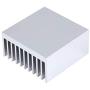 2Pcs Aluminum Heat Sink 40 x 40 x 20mm /1.57 x 1.57 x 0.79 inch Peltier Heatsinks Cooler for Cooling 3D Printers, TEC1-12706 Thermoelectric Peltier Cooler, Chipset CPU LED Power A