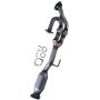 Rear Catalytic Converter Exhaust Manifold for 2004-2009 Quest Maxima 3.5L V6(Replacement for Part Number:54686)