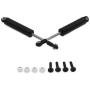 4-Pack Shock Absorber Damper Internal Spring 112mm for 1/10 Crawler Truck HSP HPI AXIAL Tamiya LOSI RC Car Metal Upgraded Parts