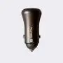 Delfy Tropo Metal - Fast Dual Car Charger - 2 Ports USB-A QC 3.0 USB-C PD 3.0-36W Quick Charge Power Adapter - Circuit Protection - iPhone 11/11 Pro/11 Pro Max/XS/XR/X/8, iPad Pro/Air/Mini, Samsung Delfy Tropo Metal - Fast Dual Car Charger - 2 Ports USB-A QC 3.0 USB-C PD 3.0-36W Quick Charge Power Adapter - Circuit Protection - iPhone 11/11 Pro/11 Pro Max/XS/XR/X/8, iPad Pro/Air/Mini, Samsung