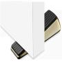 Rubber Door Stopper Metal Door Wadge Heavy Duty Door Stop Tall Doorstop, 1.18 Inch Height (1)