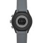 Fossil Mens Sport Metal and Silicone Touchscreen Smartwatch with Heart Rate, GPS, NFC, and Smartphone Notifications