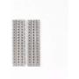HONG YI-HAT 2pcs Metal Sand Ladder Sand Board Recovery Board Suitable for 1/10 Axial SCX10 TRX4 Defender RC Car Parts Accessories Spare Parts (Color : Silver)