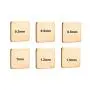 Easycargo 40pcs 6 Sizes 20mm Copper Pad Shim Thermal Assortment Kit, Cooler Copper Pad heatsink for Cooling CPU GPU VGA RAM SSD NVMe M.2 (20x20mmx0.3mm 0.5mm 0.8mm 1mm 1.2mm 1.5mm) Easycargo 40pcs 6 Sizes 20mm Copper Pad Shim Thermal Assortment Kit, Cooler Copper Pad heatsink for Cooling CPU GPU VGA RAM SSD NVMe M.2 (20x20mmx0.3mm 0.5mm 0.8mm 1mm 1.2mm 1.5mm)