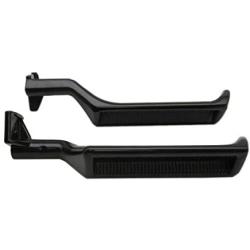 XIAMI Black Left & Right Metal Inside Door HandlesFit for 1987-1996 Ford Bronco F150;for 1987-1997 Ford F350 F250