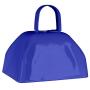 Metal Cowbells with Handles 3 inch Novelty Noise Maker - 12 Pack (Blue)