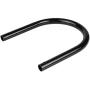 Suuonee Mounting Bracket, Motorcycle Metal Rear Seat Frame Loop Hoop Bracket DIY Accessory, Black (175mm Straight)