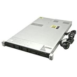 HP ProLiant DL360p Gen8 1U RackMount 64-bit Server with 2×6-Core E5-2640 Xeon 2.5GHz CPUs + 64GB PC3-10600R RAM + 8×300GB 10K SAS SFF HDD, P420i RAID, 4×GigaBit NIC, 2×Power Supplies, NO OS (Renewed)