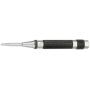 Starrett 18AA Automatic Center Punch with Hardened Steel Metal, Universal Tool for Machinists and Carpenters with Adjustable Knurled Cap to Control Blow Force, 4'' Length, 7/16'' Graduation