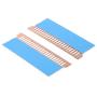 Easycargo Laptop Memory Heatsink Kit, Copper Heat Sink + Pre-Applied Thermal Conductive Adhesive Tape, Cooler Heatsink Pad for Cooling Laptop Notebook Memory RAM SODIMM DDR4 DDR3