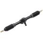 435mm Power Steering Gear Rack Adjustable Shaft Kit, PRO BAT, 110cc 125cc 140cc 150cc Go Kart ATV UTV Buggy Quad Mini Bike Trik Steering Wheel Parts Assembly, Black