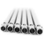 Stainless Steel Drinking Straws, 9.5'' Set of 6