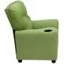 Flash Furniture Contemporary Avocado Microfiber Kids Recliner with Cup Holder Flash Furniture Contemporary Avocado Microfiber Kids Recliner with Cup Holder
