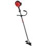 Craftsman WS235 2-Cycle 17-Inch Straight Shaft Gas Powered Brush Cutter and String Trimmer Handheld Weed Wacker with Attachment Capabilities for Lawn Care, Liberty Red