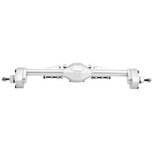 VGEBY RC Rear Axle, Front Rear Portal Axle RC Car Metal Rear Axle Fit for Axial Capra 1.9 UTB Model Car Upgrade Part(Silver) VGEBY RC Rear Axle, Front Rear Portal Axle RC Car Metal Rear Axle Fit for Axial Capra 1.9 UTB Model Car Upgrade Part(Silver)