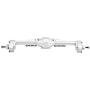 VGEBY RC Rear Axle, Front Rear Portal Axle RC Car Metal Rear Axle Fit for Axial Capra 1.9 UTB Model Car Upgrade Part(Silver)
