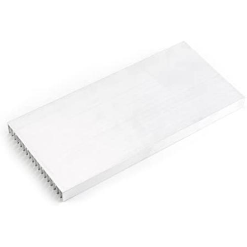 Aluminum Heat Sink,300 x 140 x 20mm / 11.81 x 5.51 x 0.78 inches Cooling Fin Cooler for High Power LED Lights Transistor Heatsink