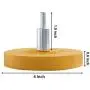 S SATC Decal Eraser Wheel 4 Inch Pin Stripe Removal Tool 1 Pack Adhesive Remover Wheel with Pad & Adapter Graphics Removal Tool Eraser Wheel Decal Remover