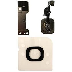 COHK Home Button Key Flex Cable Assembly with Rubber Ring Replacment Part Compatible with iPhone 6s and 6s Plus (Rose Gold)