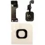 COHK Home Button Key Flex Cable Assembly with Rubber Ring Replacment Part Compatible with iPhone 6s and 6s Plus (Rose Gold)