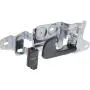 Interior Door Handles compatible with Set of 2 Front Left and Right Side Metal bezel plastic lever Blue W/door lock button