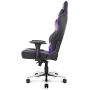 AKRacing Masters Series Max Gaming Chair with Wide Flat Seat, 400 Lbs Weight Limit, Rocker and Seat Height Adjustment Mechanisms - Indigo