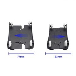 BCZAMD 3D Printer Upgrade Parts Filament Spool Holder Adjustable Printing Material Mount Rack Bracket Smooth with Bearing for Ender 3 Series CR10S S4 SE/ 3D20/ TEVO Nereus/X-Pro