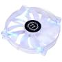 Thermaltake 200mm Pure 20 Series Blue LED Quiet High Airflow High Performance Easy to Install Case Fan CL-F016-PL20BU-A, Clear w Blue LED