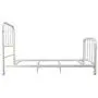 DHP Jenny Lind Metal Twin Bed Frame in White DHP Jenny Lind Metal Twin Bed Frame in White