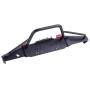 Rc Car Part, Front Rear Bumper Part W/Lights for Rc Crawler Car Traxxas TRX-4 Scx10Ii 90046, Front and Rear Metal Bumpers with Climbing Lights Rc Car Part, Front Rear Bumper Part W/Lights for Rc Crawler Car Traxxas TRX-4 Scx10Ii 90046, Front and Rear Metal Bumpers with Climbing Lights