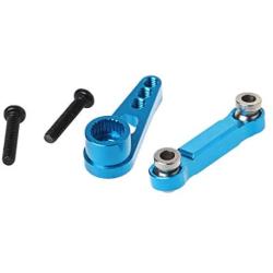 EAPTS Rudder Pull Rod 25T Servo Swing Arm for WLtoys A949 A959 A969 A979 K929-B Remote Control Car Metal Upgrade Accessories