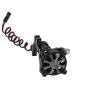 Ky-RC Durable 36MM Metal Motor Cooling Fan Adjustable Motor Radiator for TRX4 SCX10 RC Car 3650 3660 Motor Upgrade Parts (Black)