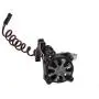 Ky-RC Durable 36MM Metal Motor Cooling Fan Adjustable Motor Radiator for TRX4 SCX10 RC Car 3650 3660 Motor Upgrade Parts (Black)