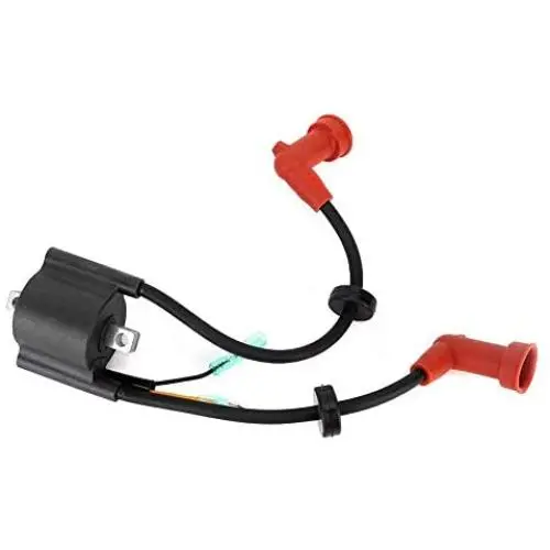 Acouto Rubber + Metal Ignition Coil Assy Fits for Outboard Parsun 9.9HP 15HP E 15 9.9 M, 6B4-85570-00