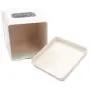 Home By Jackie X321 Cream White Set of 5 Metal Food Tin Canister/Bread Bin/Container/Box/Set (Cream) Home By Jackie X321 Cream White Set of 5 Metal Food Tin Canister/Bread Bin/Container/Box/Set (Cream)