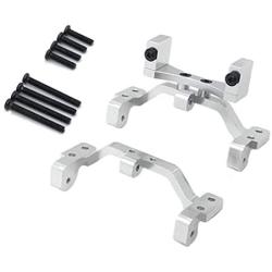 Tongina 1/12 Metal Servo Mount for MN90 MN99S Model Crawler Buggy Trucks Car DIY Accessories - Silver