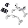 Tongina 1/12 Metal Servo Mount for MN90 MN99S Model Crawler Buggy Trucks Car DIY Accessories - Silver