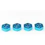 YIZAN 1Set/4Pcs Metal Hexagon Set for 12428 12423 1/12 Speed Rc Car Feiyue Fy-01/02/03/04/05 Upgrade Parts YIZAN 1Set/4Pcs Metal Hexagon Set for 12428 12423 1/12 Speed Rc Car Feiyue Fy-01/02/03/04/05 Upgrade Parts