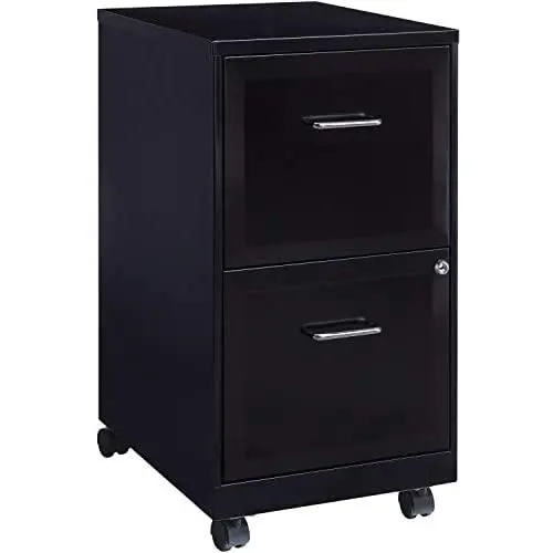 Lorell File Cabinet, Black -