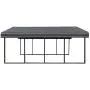Arrow 20 x 20 29-Gauge Metal Carport with Steel Roof Panels, 20 x 20, Charcoal Arrow 20 x 20 29-Gauge Metal Carport with Steel Roof Panels, 20 x 20, Charcoal