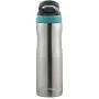 Contigo - 2076624 Contigo Stainless Steel Water Bottle | Vacuum-Insulated Water Bottle | Autospout Ashland Chill Water Bottle, 20 Oz, Stainless/Scuba Contigo - 2076624 Contigo Stainless Steel Water Bottle | Vacuum-Insulated Water Bottle | Autospout Ashland Chill Water Bottle, 20 Oz, Stainless/Scuba